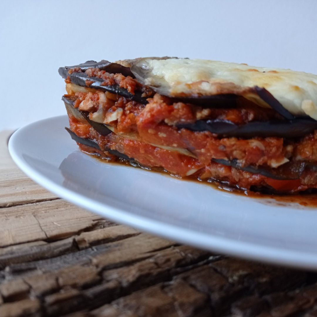 Moussaka vegetariana Moussaka vegetariana