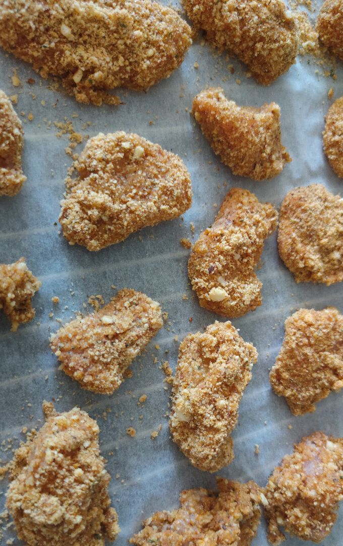 POLLO REBOZADO CON ALMENDRAS ✅ Paso 1 POLLO REBOZADO CON ALMENDRAS ✅ Paso 1