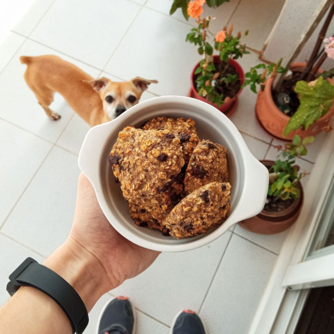 Galletas de plátano, avena y chocolate Galletas de plátano, avena y chocolate