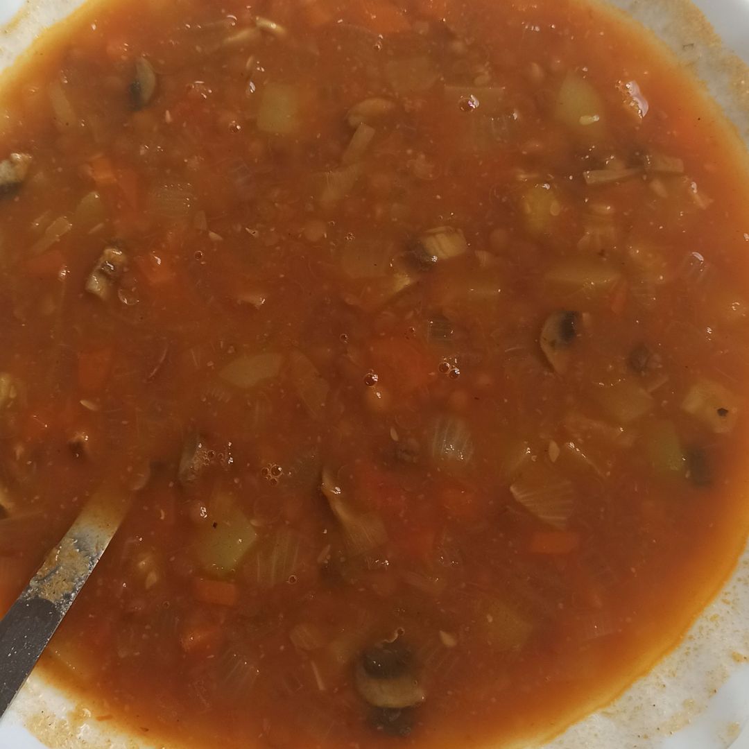 Lentejas con verduras Lentejas con verduras