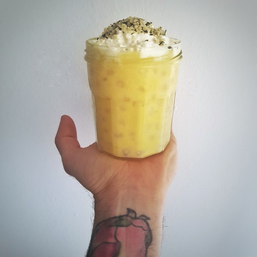 Bubble Smoothie de Mango 🥭 Bubble Smoothie de Mango 🥭