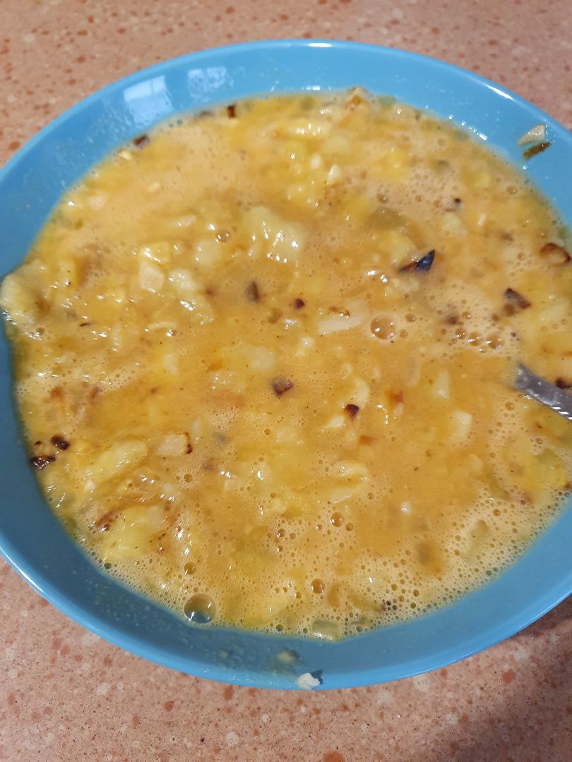 Tortilla de patata con cebolla (sin freir) Paso 2 Tortilla de patata con cebolla (sin freir) Paso 2