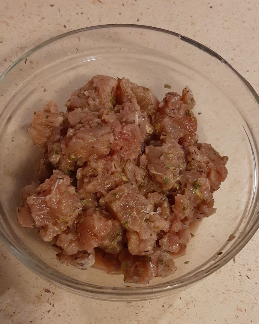 Atún encebollado Paso 0