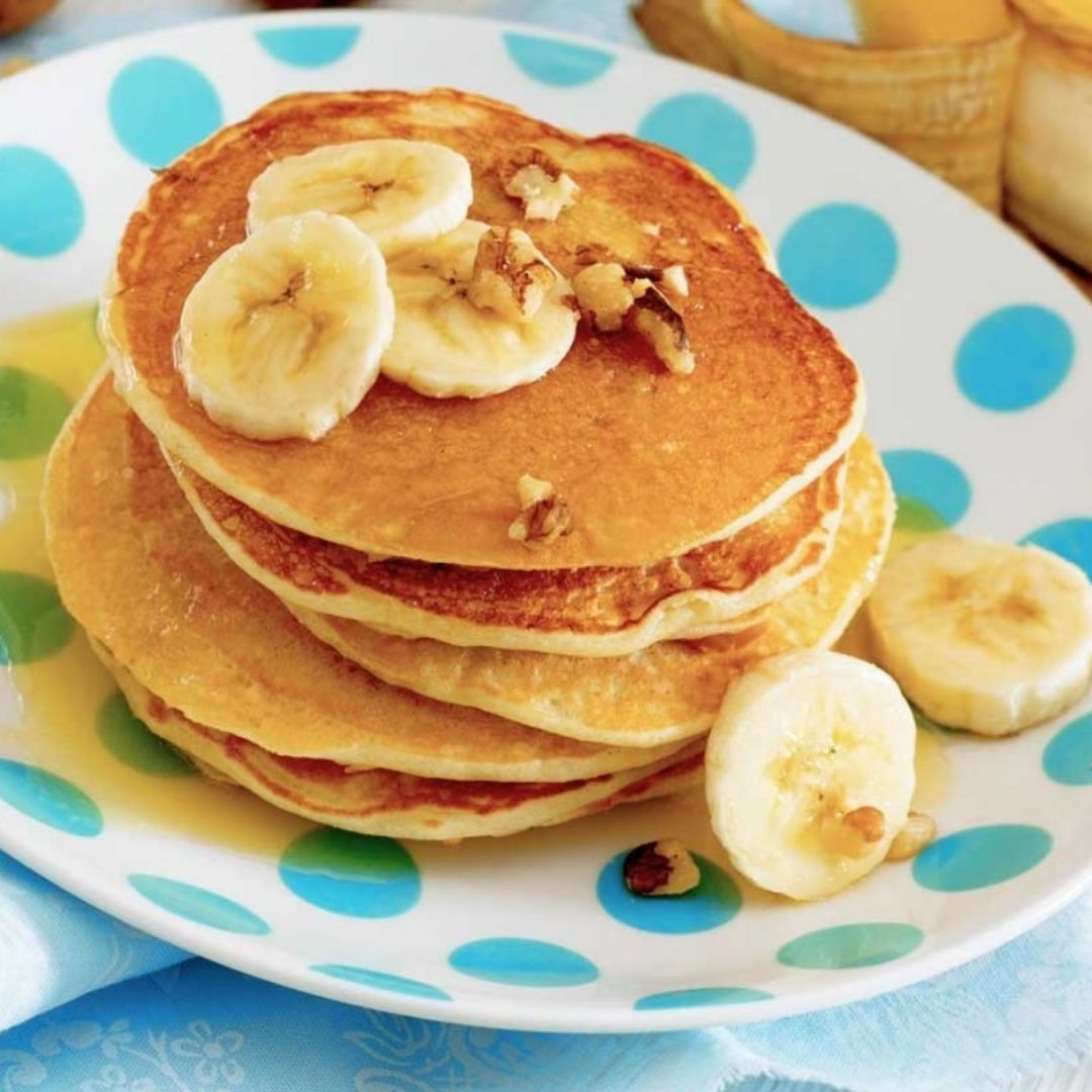 Tortitas saludables de 2 ingredientes. 🙈 Tortitas saludables de 2 ingredientes. 🙈