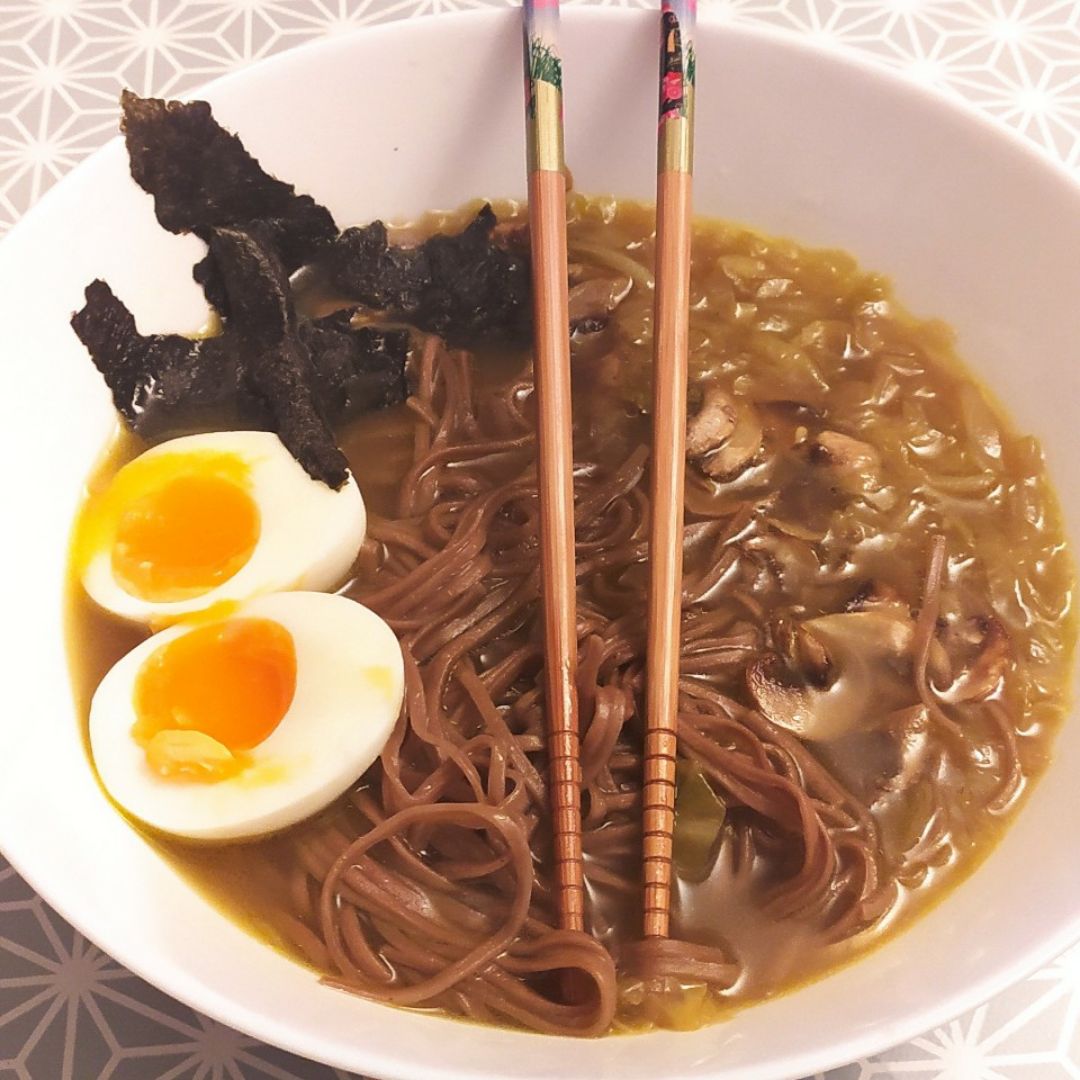 Ramen "mediterráneo" Ramen "mediterráneo"
