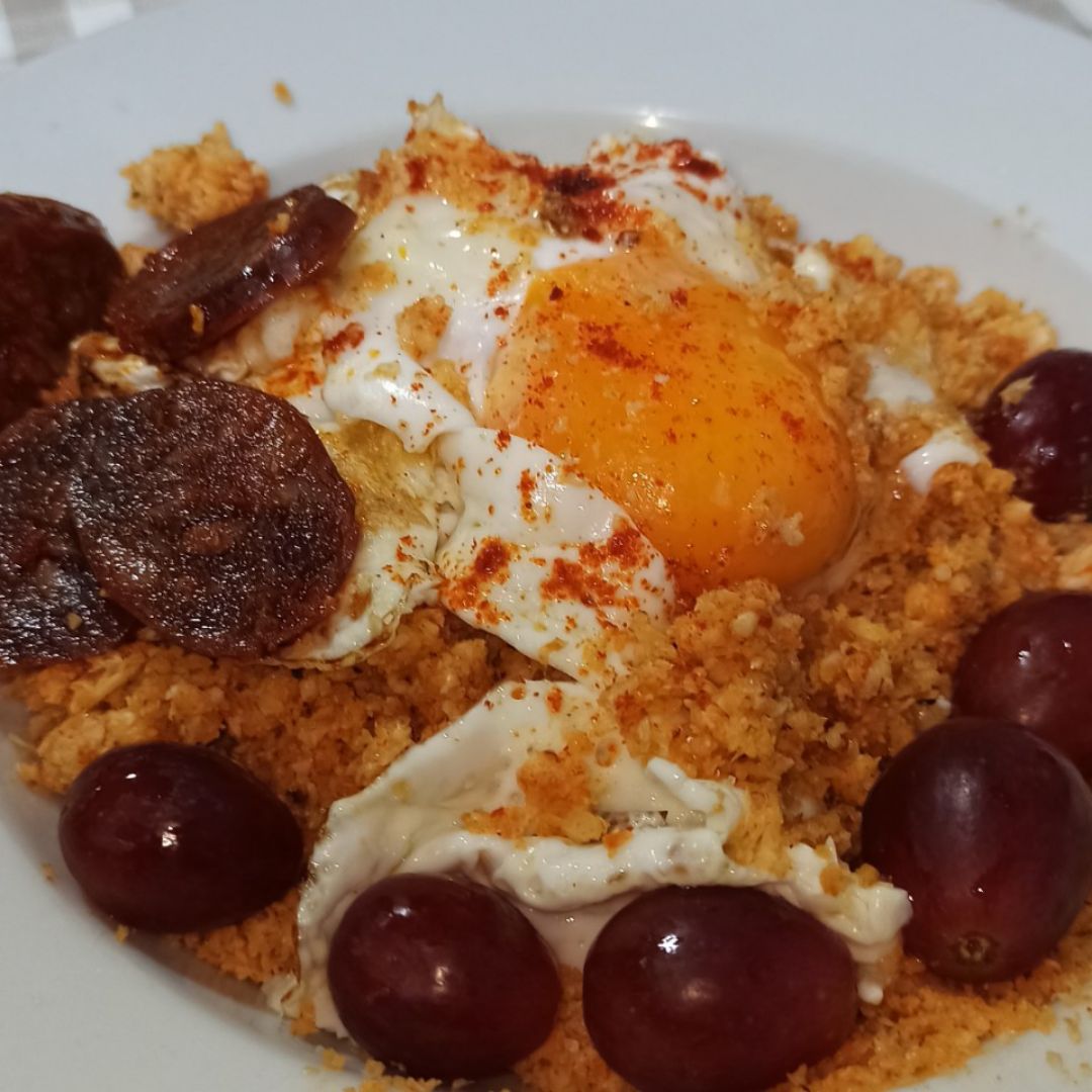 Falsas migas de coliflor Falsas migas de coliflor