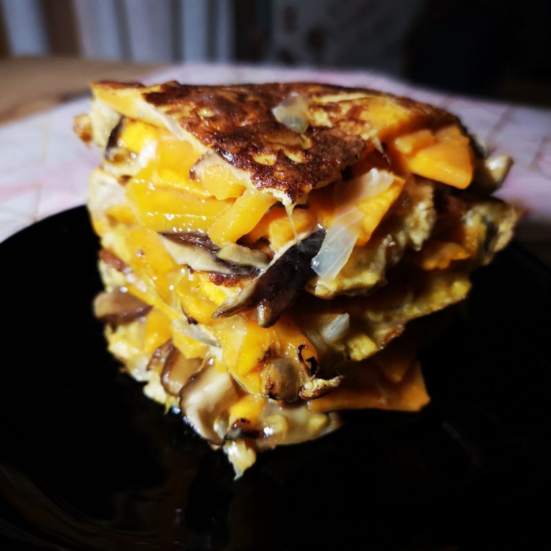 Tortilla de otoño "gourmet" 