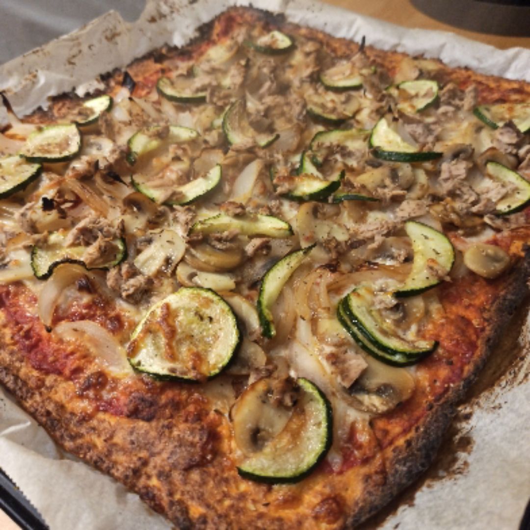 Pizza de zanahoria