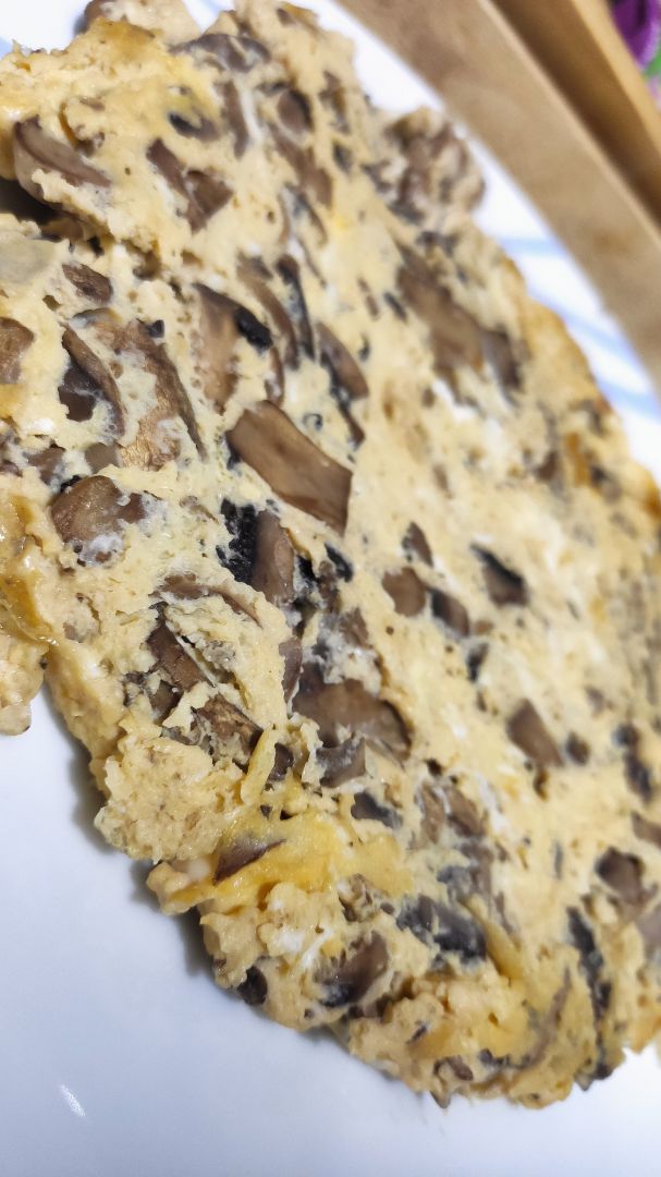 Tortilla de champiñones Tortilla de champiñones
