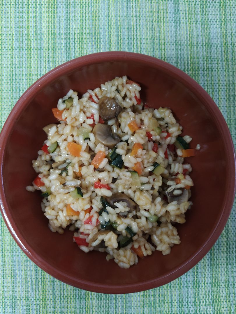 Arroz con verduras