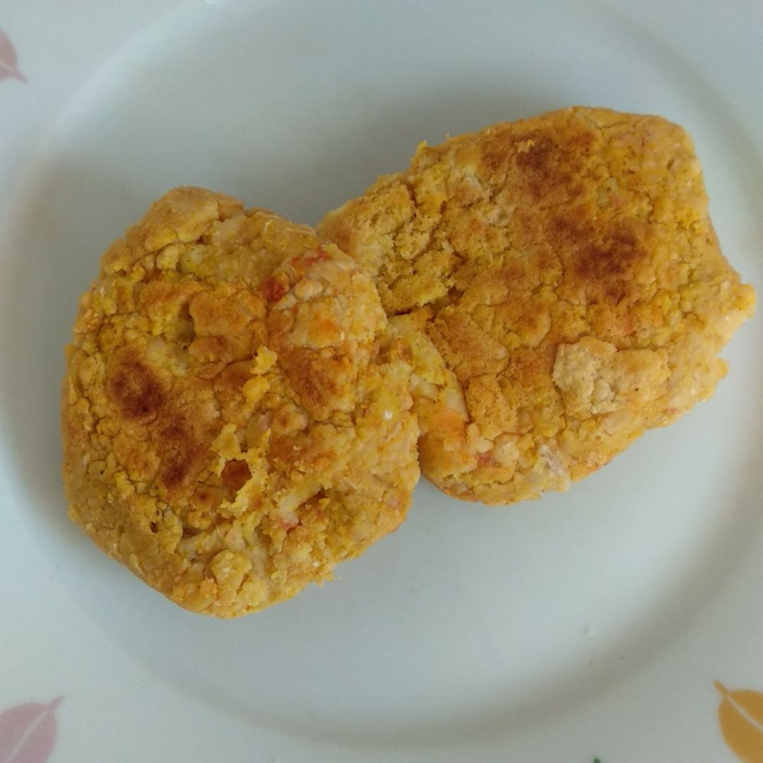Hamburguesa de garbanzos Hamburguesa de garbanzos