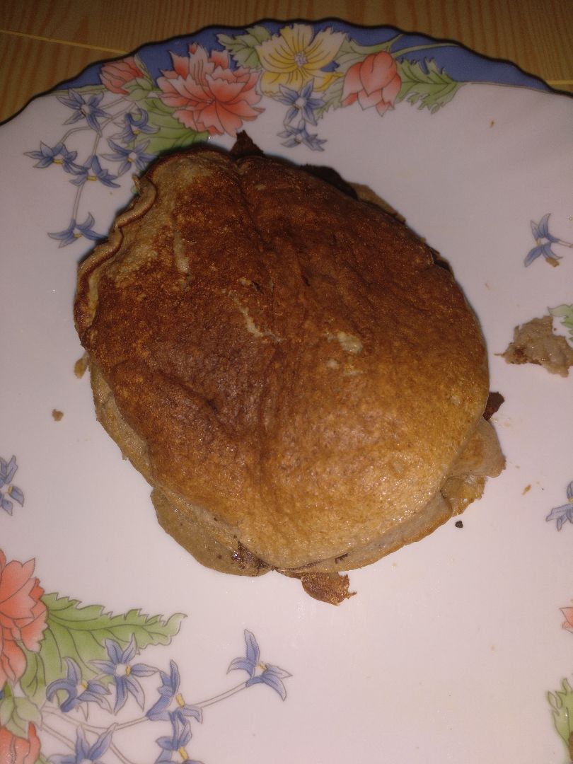 Tortitas de avena y platano Tortitas de avena y platano