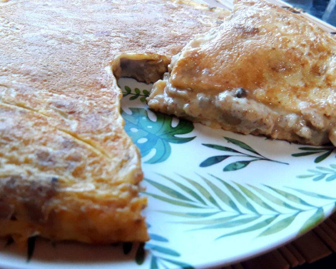 TORTIQUETA, tortilla de croqueta TORTIQUETA, tortilla de croqueta