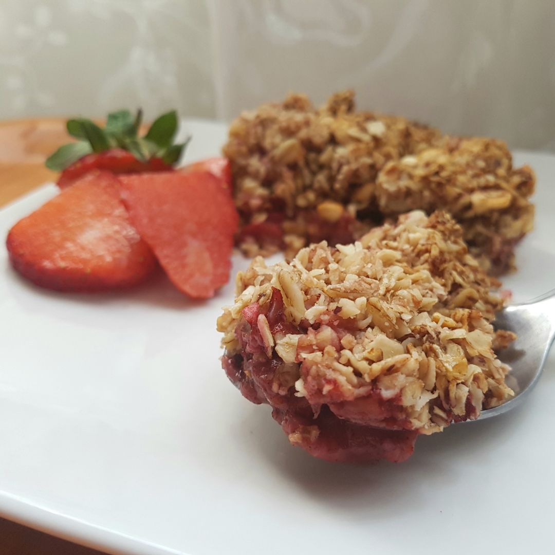CRUMBLE DE FRESA🍓 CRUMBLE DE FRESA🍓