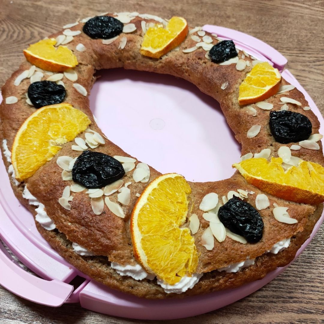 Roscón de Reyes realfood Roscón de Reyes realfood