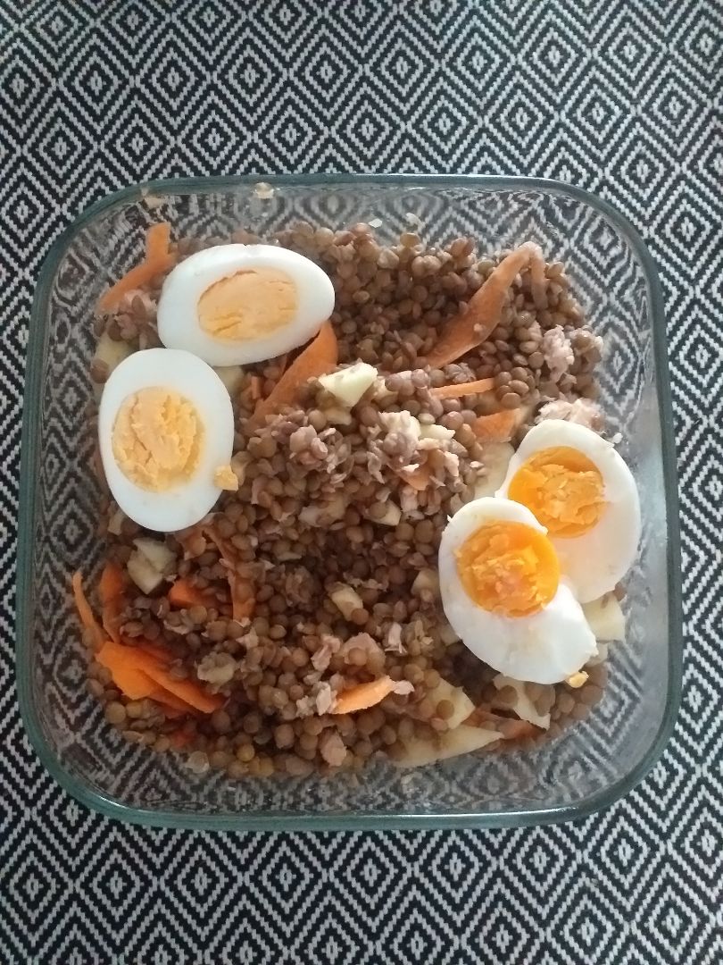 Ensalada de lentejas Ensalada de lentejas