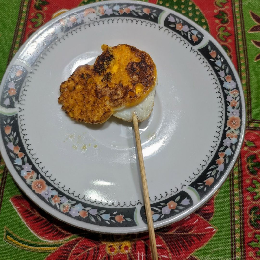 Piruleta de huevo Piruleta de huevo