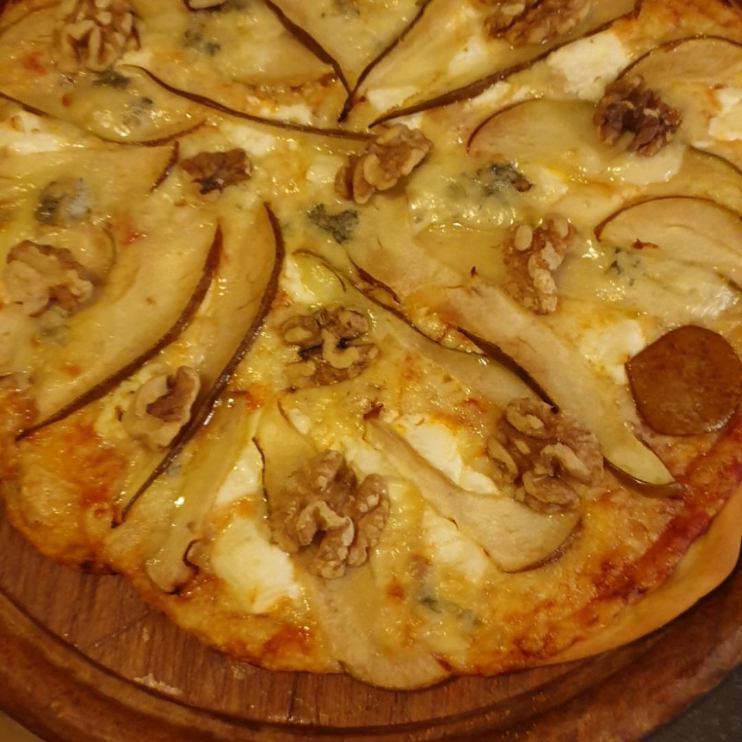 Pizza de pera Pizza de pera