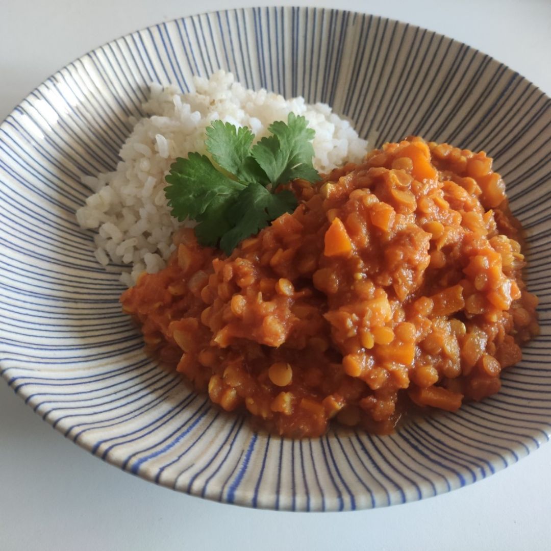 Dal de lentejas Dal de lentejas
