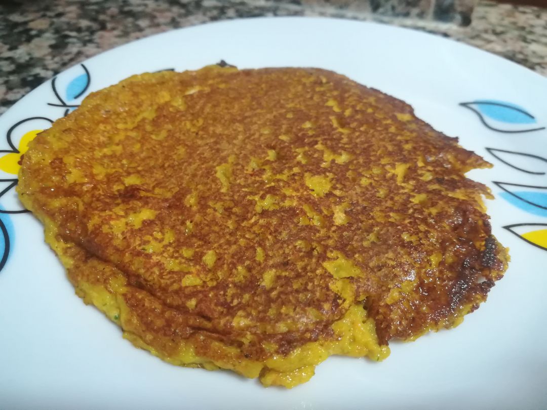 Hamburguesa de calabacin y zanahoria Hamburguesa de calabacin y zanahoria