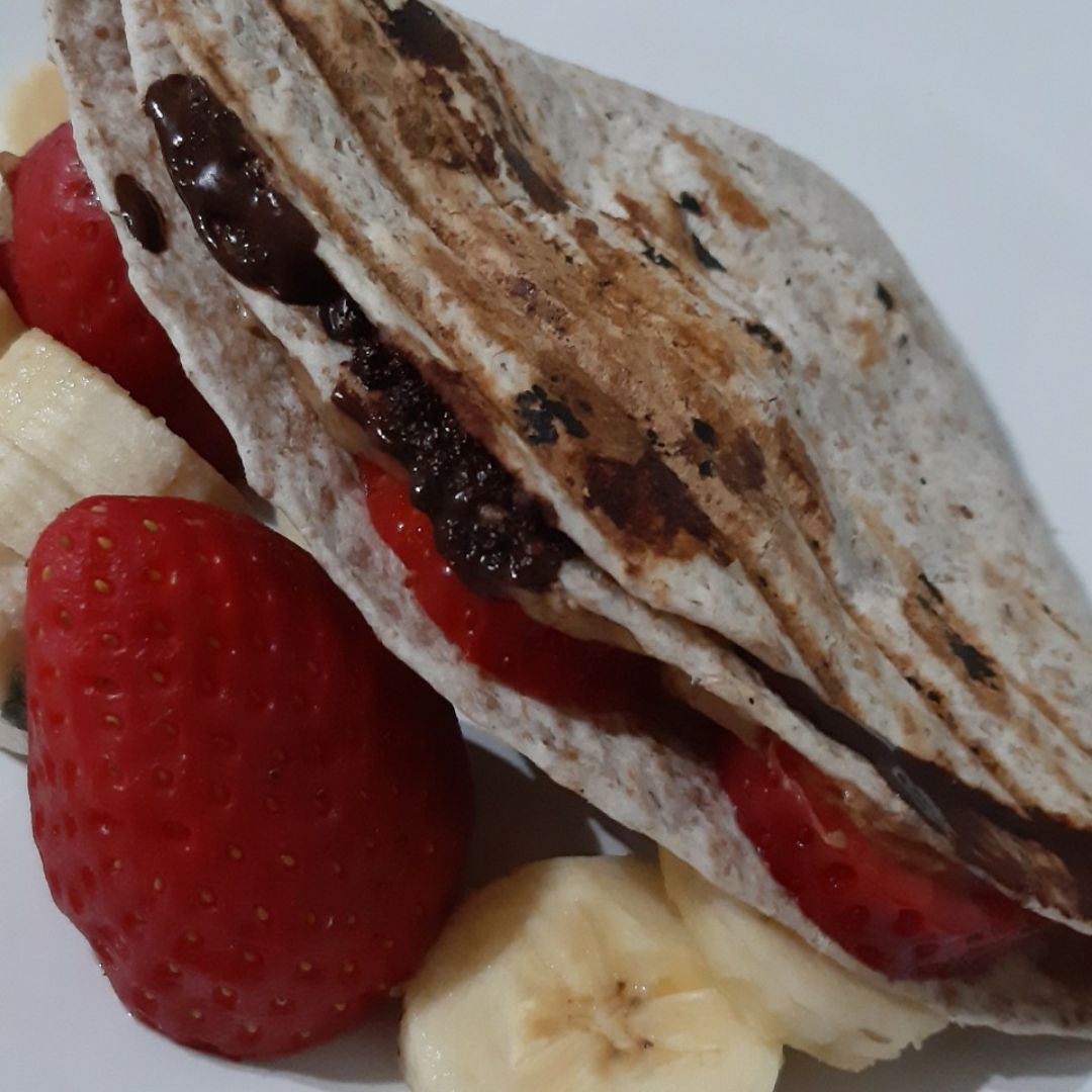 Idea de desayuno/merienda fácil, buenísima y con truqui😜 Paso 5 Idea de desayuno/merienda fácil, buenísima y con truqui😜 Paso 5