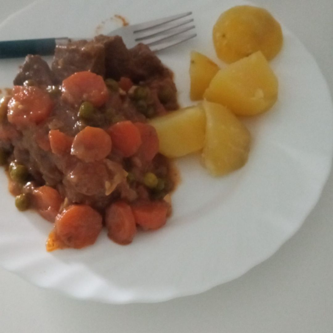 Carne a la jardinera Carne a la jardinera