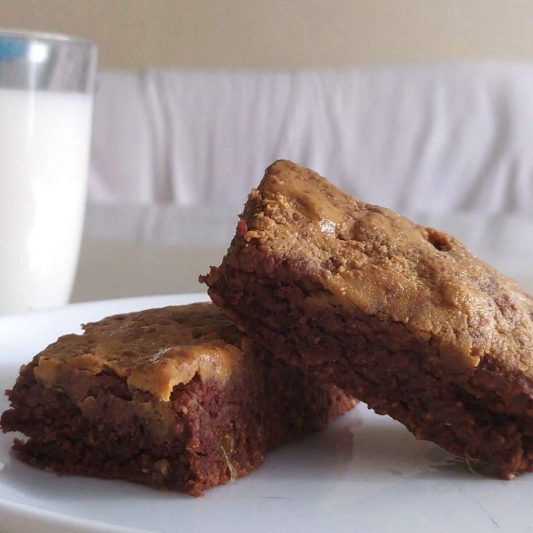 brownie bajo en calorías y delicioso brownie bajo en calorías y delicioso