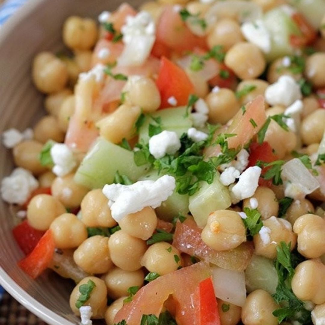 Ensalada de garbanzos Ensalada de garbanzos