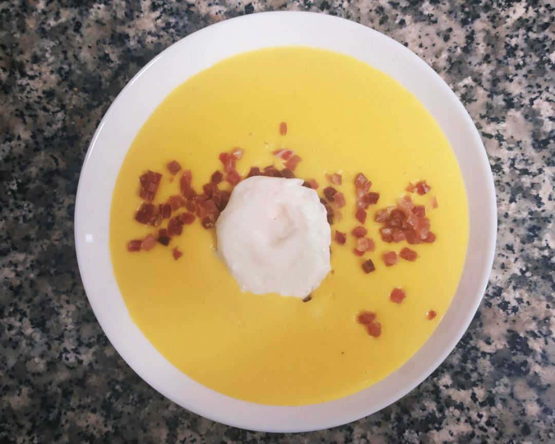 Puré de calabaza y zanahoria Puré de calabaza y zanahoria