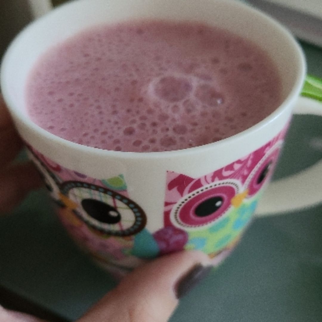 Batido fresas y leche soja Batido fresas y leche soja