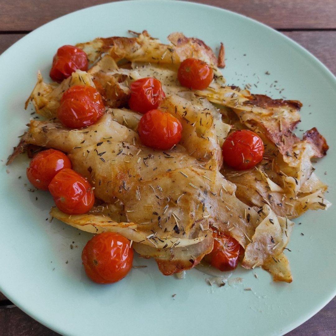 Patatas mediterráneas a lo pobre 😋 Patatas mediterráneas a lo pobre 😋