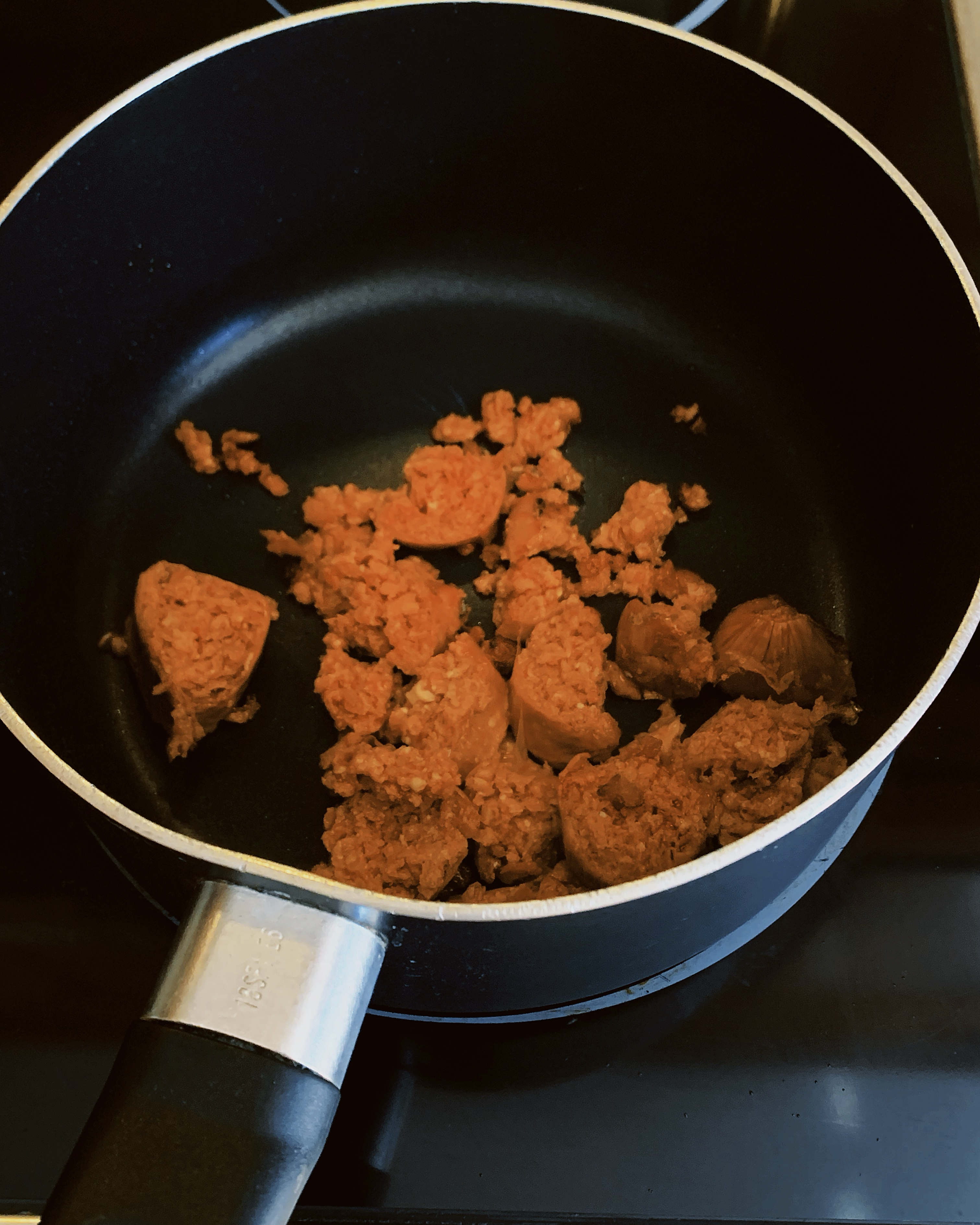 Macarrones | Pasta con chorizo vegano Paso 0 Macarrones | Pasta con chorizo vegano Paso 0