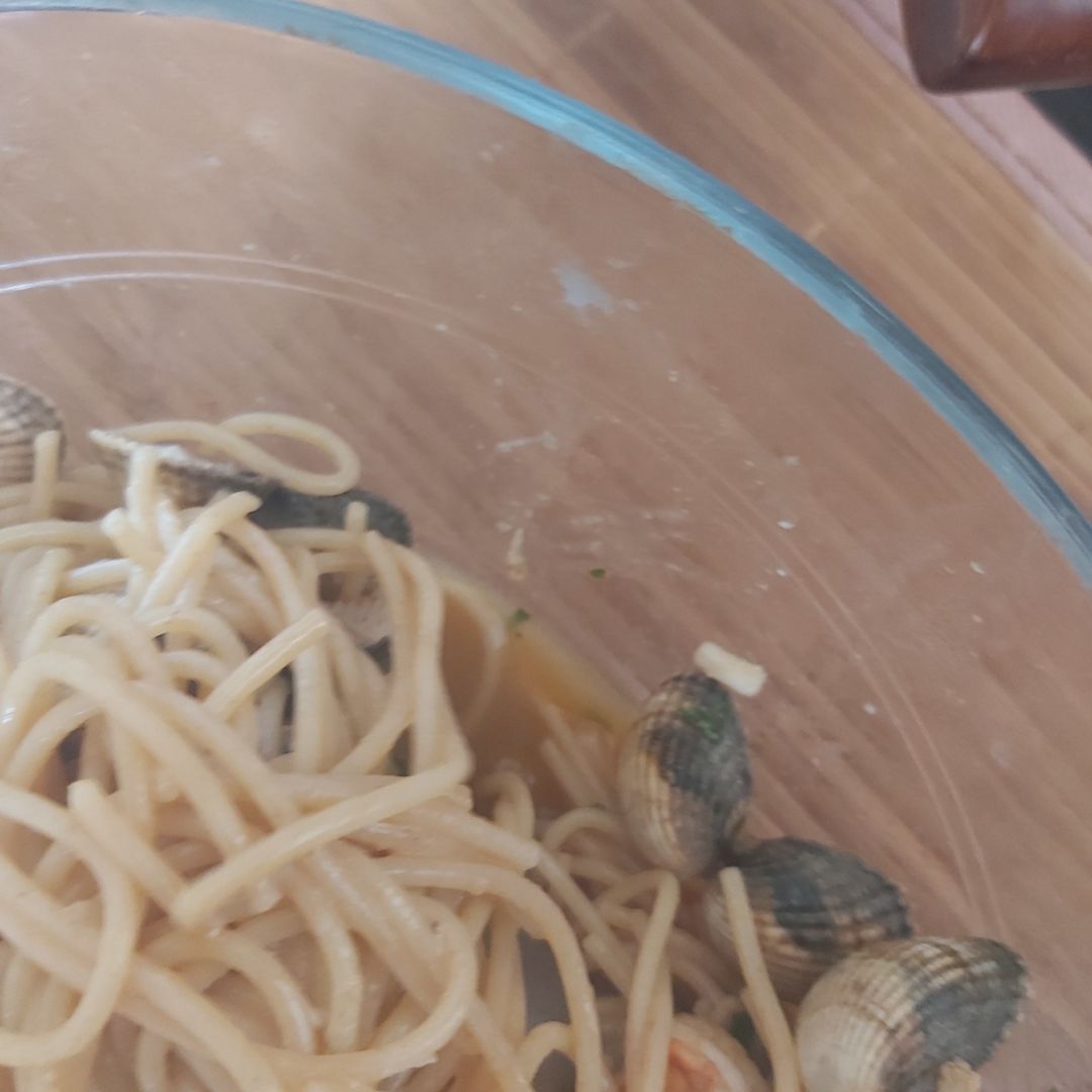 Spaguetis a la marinera💛 Paso 4 Spaguetis a la marinera💛 Paso 4