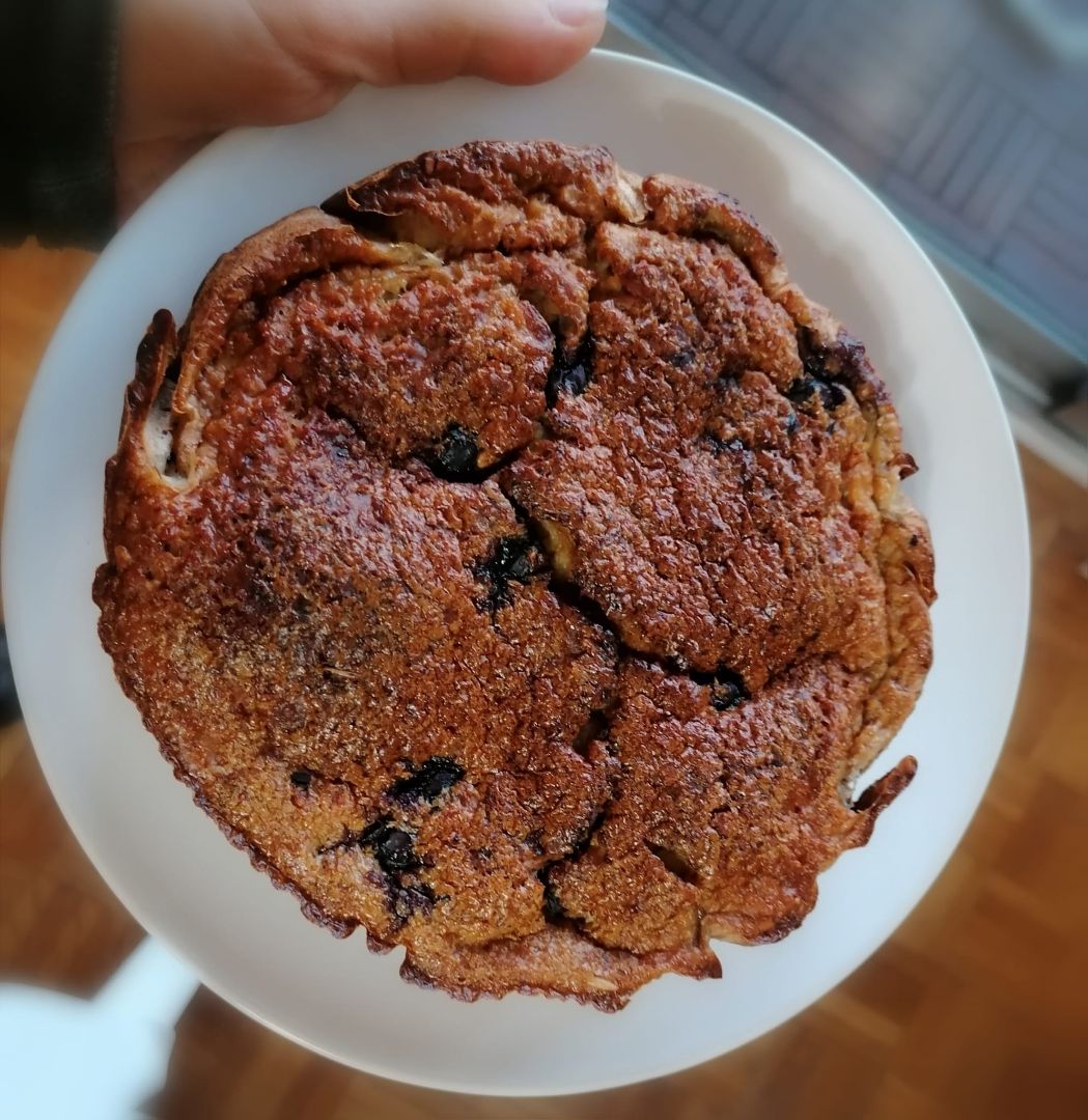 BIZCOCHO DE AVENA CON ARÁNDANOS Paso 2 BIZCOCHO DE AVENA CON ARÁNDANOS Paso 2