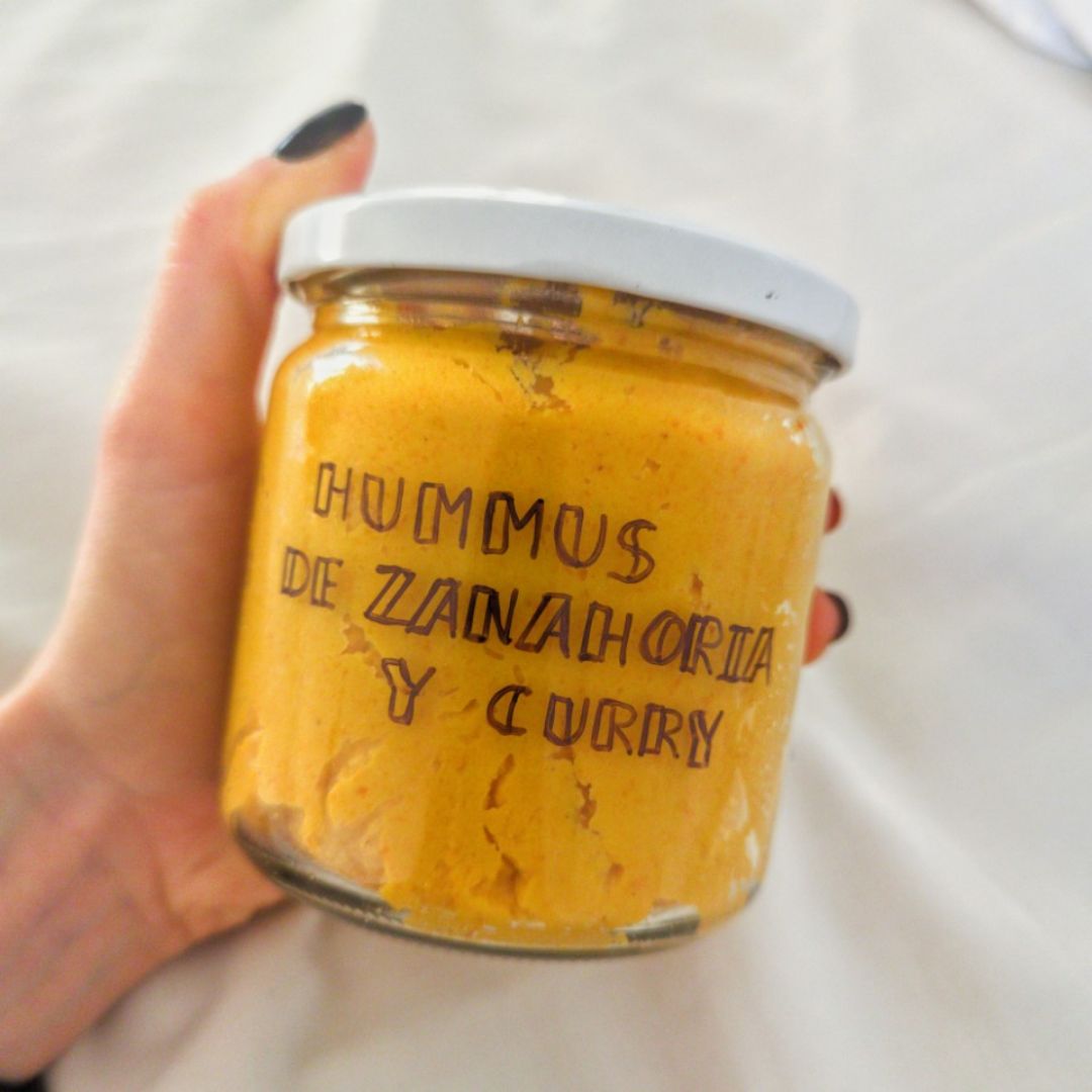 HUMMUS DE ZANAHORIA ASADA Y CURRY HUMMUS DE ZANAHORIA ASADA Y CURRY