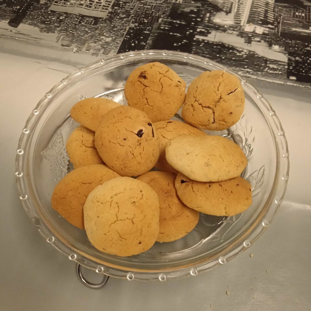 Galletas de chocolate americanas. Galletas de chocolate americanas.