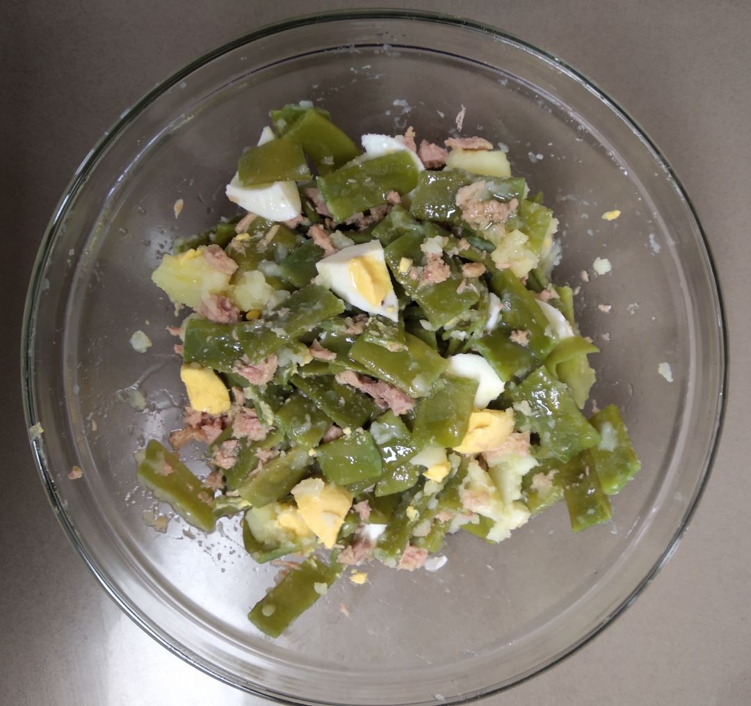 Ensalada de judías verdes Ensalada de judías verdes