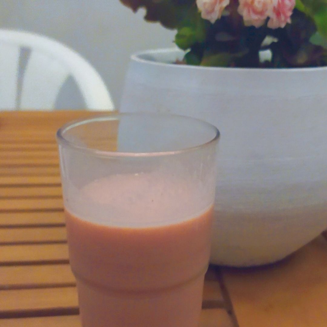 Batido de fresa