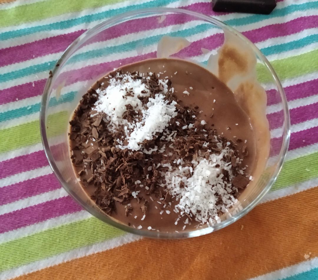 Natilla de caqui maduro Natilla de caqui maduro