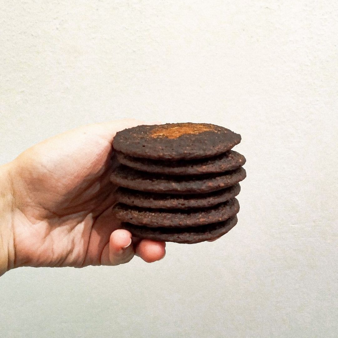 Galletas de mandarina y cacao