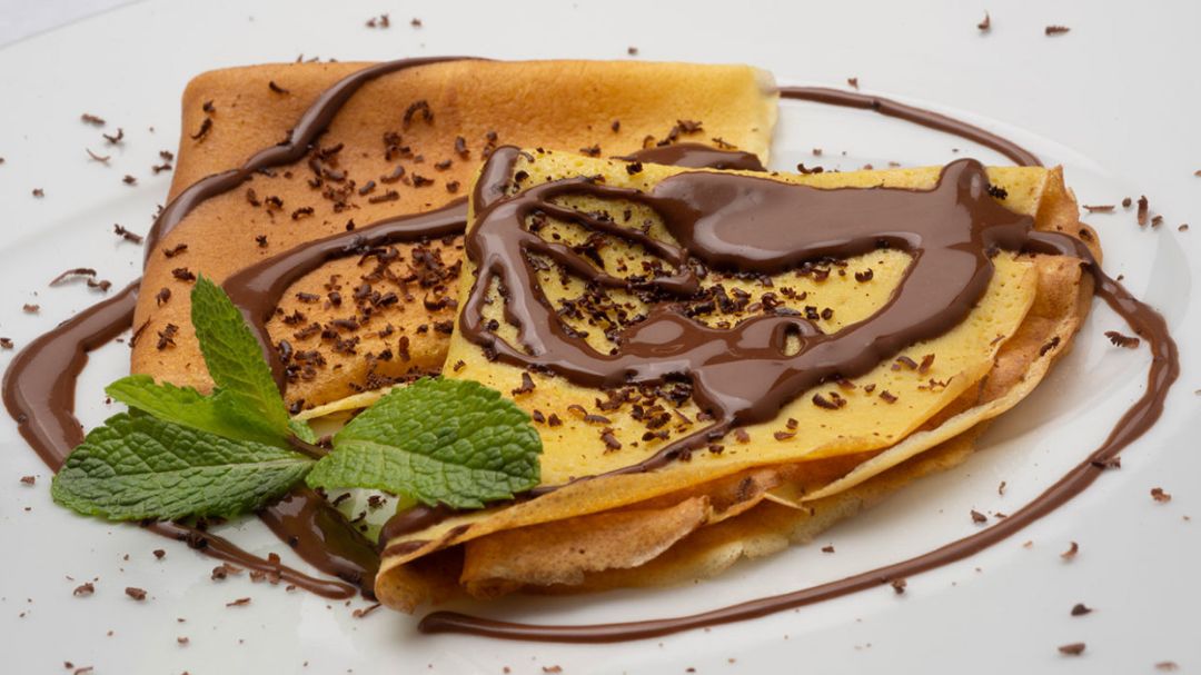 Crepes de chocolate Crepes de chocolate