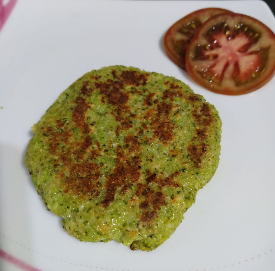 Hamburguesa de brócoli Hamburguesa de brócoli