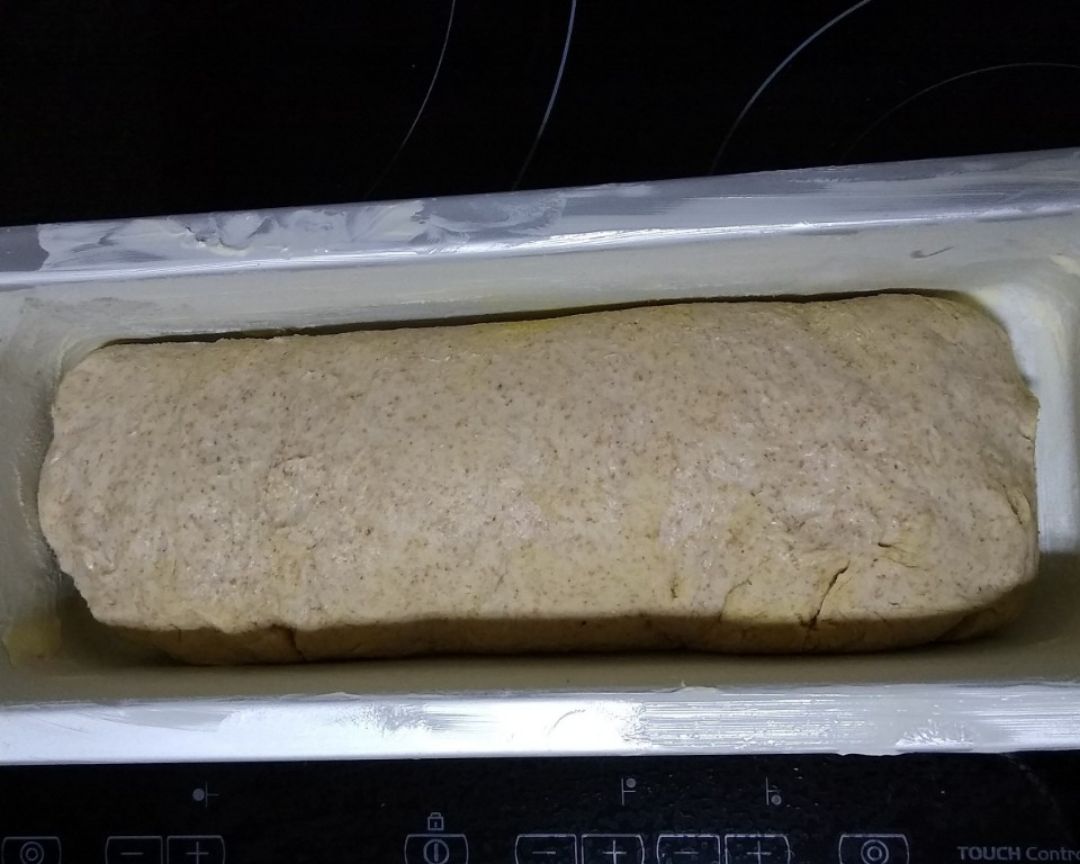 Pan de molde semi integral con masa madre Paso 11 Pan de molde semi integral con masa madre Paso 11