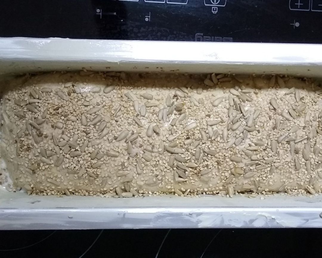 Pan de molde semi integral con masa madre Paso 12 Pan de molde semi integral con masa madre Paso 12