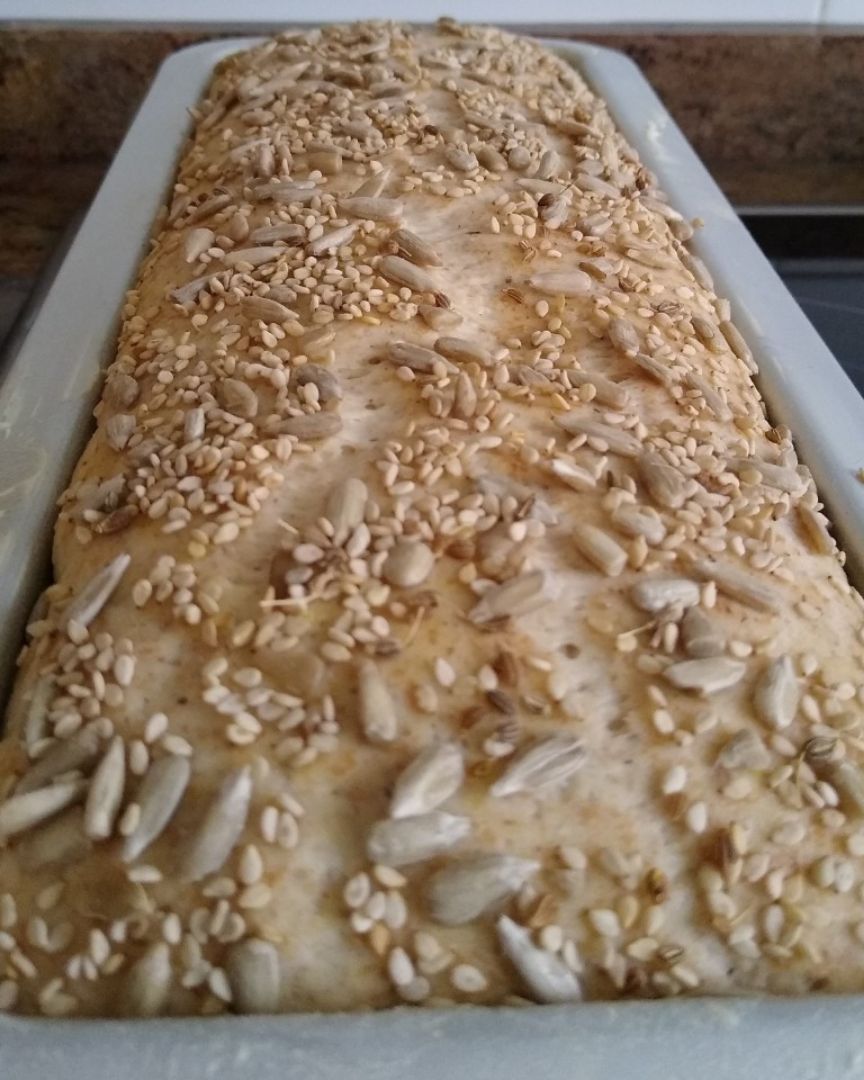 Pan de molde semi integral con masa madre Paso 13 Pan de molde semi integral con masa madre Paso 13