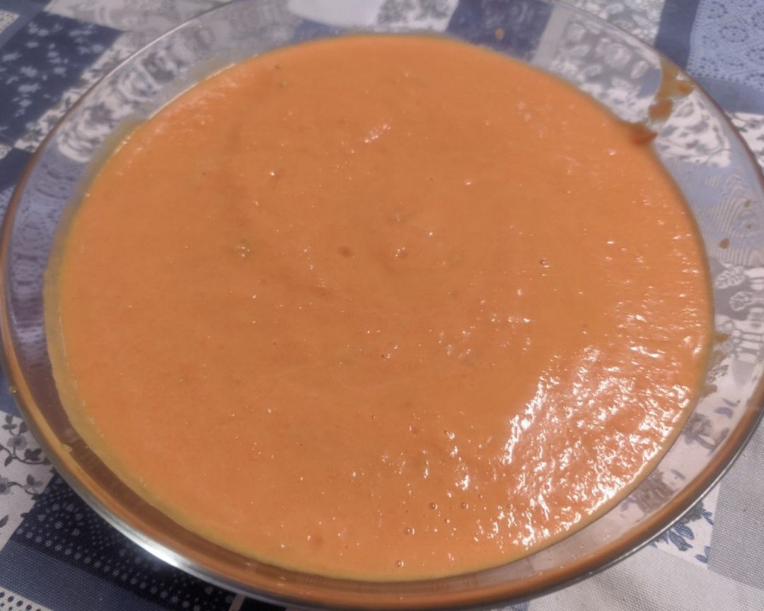 Salmorejo (de zanahoria)