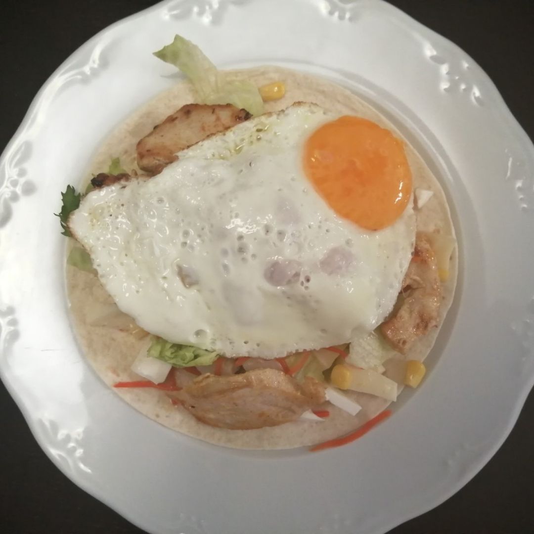 Fajita de pollo Fajita de pollo