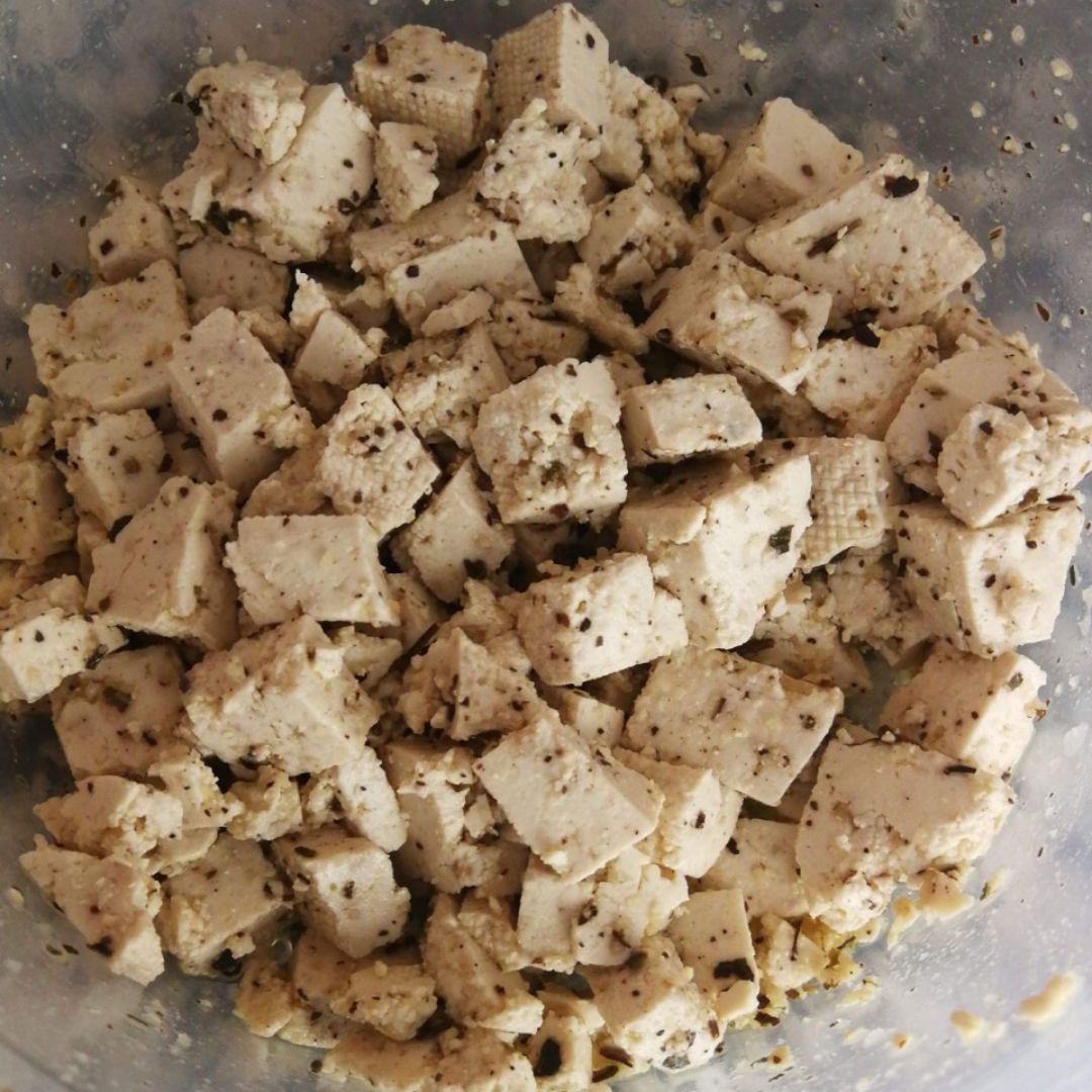 Queso feta vegano Queso feta vegano