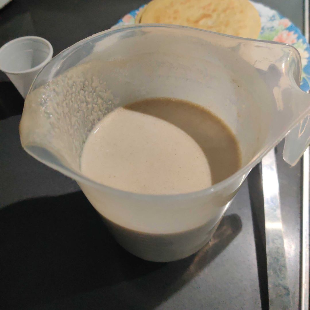 Tortitas proteicas para crear músculos de acero 🦾🦿 Paso 1 Tortitas proteicas para crear músculos de acero 🦾🦿 Paso 1