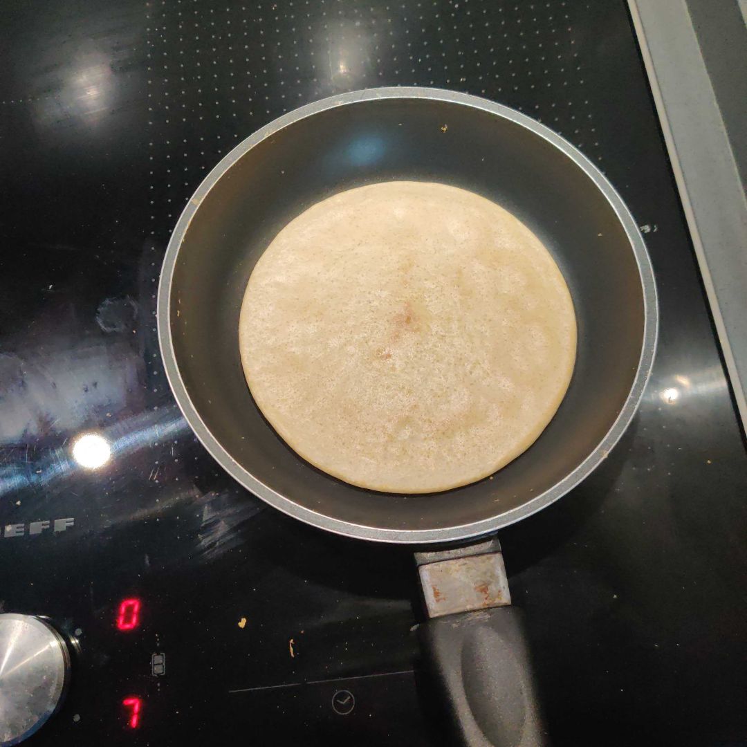 Tortitas proteicas para crear músculos de acero 🦾🦿 Paso 2 Tortitas proteicas para crear músculos de acero 🦾🦿 Paso 2